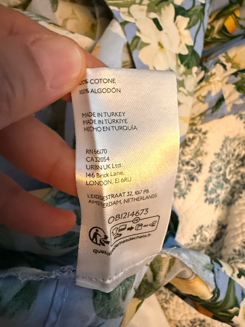 NWT Anthropologie Somerset Lemon Print Wedgewood Maxi Dress - M - Picture 9 of 11